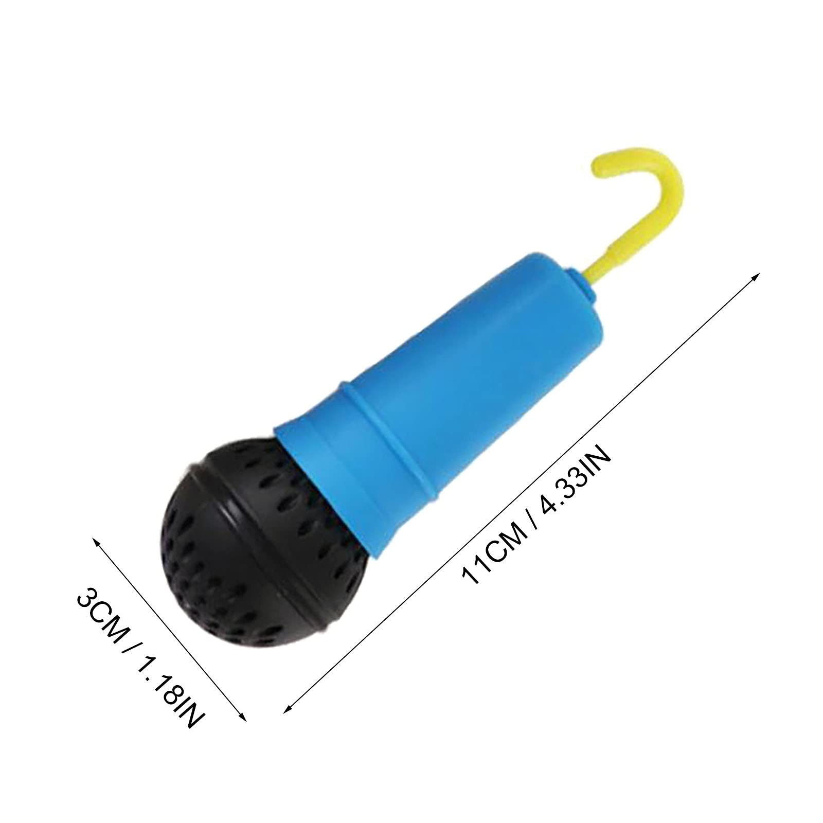 Colador de té creativo para hacer té con micrófono, máquina de té de silicona, infusores de té (rojo)
