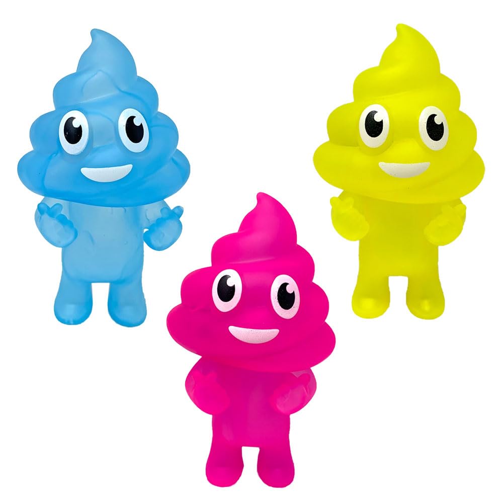 Amazon.co.jp: 気分がアガる ウンチマン ソフビドール ネオン