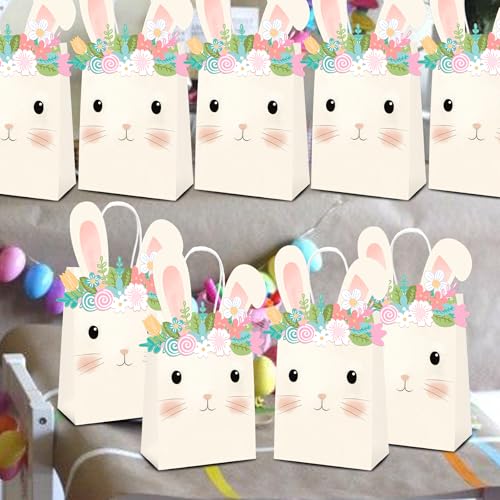 Sacs cadeaux lapin de Pâques solides pour éviter les déchirures - 5