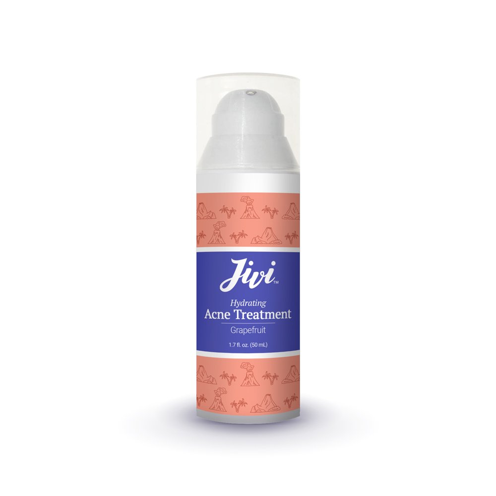Hydrating Acne Treatment (Grapefruit) | Spot Treatment that Eliminates Breakouts and Scarring | 100% Natural with Organic Ingredients | Made for All Skin Types Including Sensitive Skin | 1.7 fl. oz.