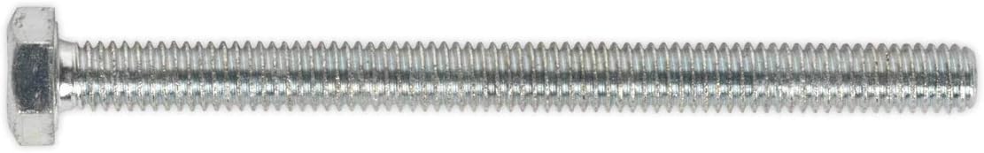 Sealey SS675 HT Setscrew M6 x 75mm 8.8 Zinc DIN 933 Pack of 50