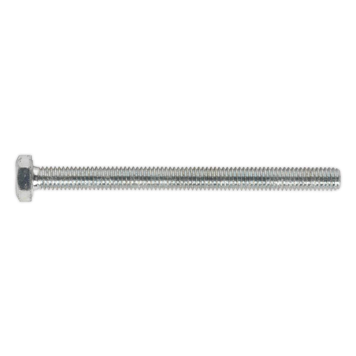 Tige filetée M6 x 75 mm haute résistance classe 8.8 Sealey en zinc rigide