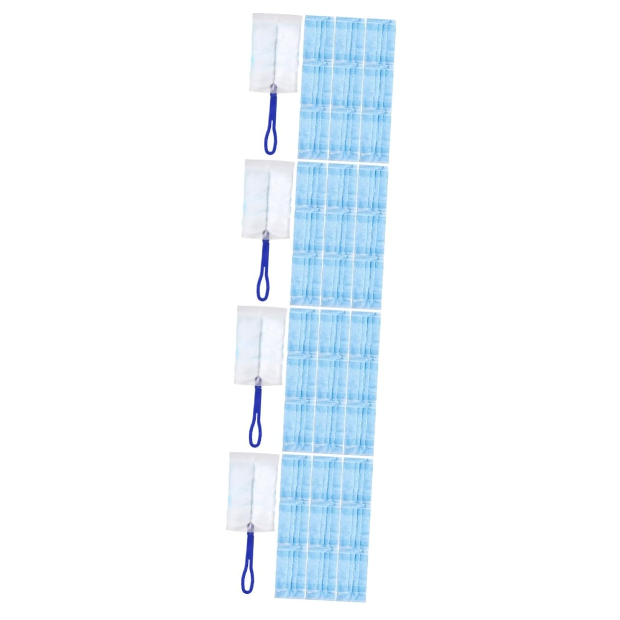 Alipis 4sets Spolverini Elettrici Con Ricambi Per Pulizia Domestica Duster Elettrico Per Rimuovere Polvere Da Finestre Mobili e Superfici Ricambi Manico
