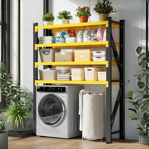 ����@���b�N ����@�������[���b�N Washing Machine Rack �c�^ ����160cm ��^ ���[�I ����@����[ �u���� �ȃX�y�[�X�Ō����I�Ȏ��[ �����h���[���b�N ���߉\�ȒI ����~�� �ϋv�� �g�C���I �g�ݗ��� �I �����C �I(B,4�w