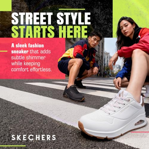Image of Skechers Women's Uno Shimmer Away Sneaker