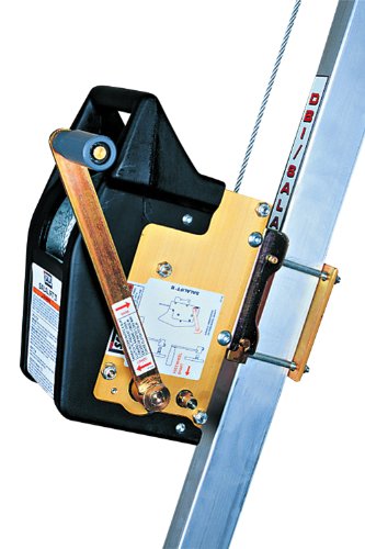 Image of 3M DBI-SALA II 8102011 Confined Space System 90' Winch,3 /16 inch Stainless Steel Cable, Swivel Snap Hook, Mounting Bracket, Carrying Bag
