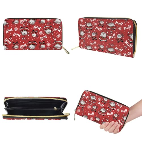 Image of HUGS IDEA Leather Purses and Handbag for Women Bucket Bag with Wrist Wallet 2 Packs