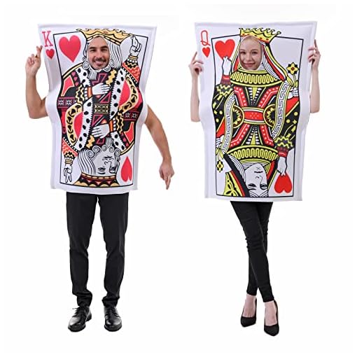 ReneeCho King and Queen of Hearts Couple Costumes