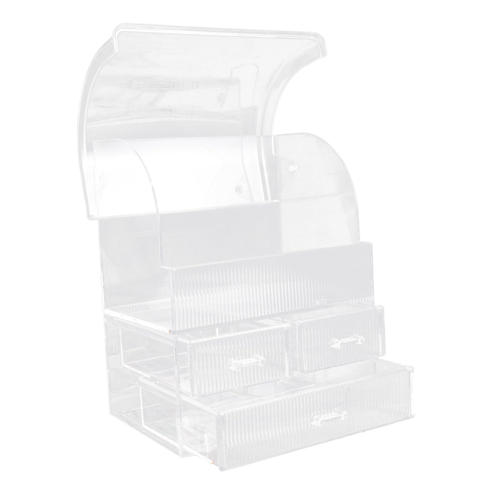 Acryl Make Up Organizer Kasten mit Schubladen, Transparent