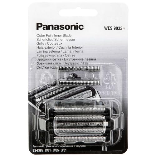 Panasonic WES9032Y1361 - Conjunto de hoja interior y exterior para afeitadoras, color negro