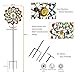 Winwindspinner Yard Garden Wind Spinner - Kinetic Large Wind Sculptures & Spinners Outdoor Metal Clearance, Colorful Garden Decor Windmills for Lawn Patio (24