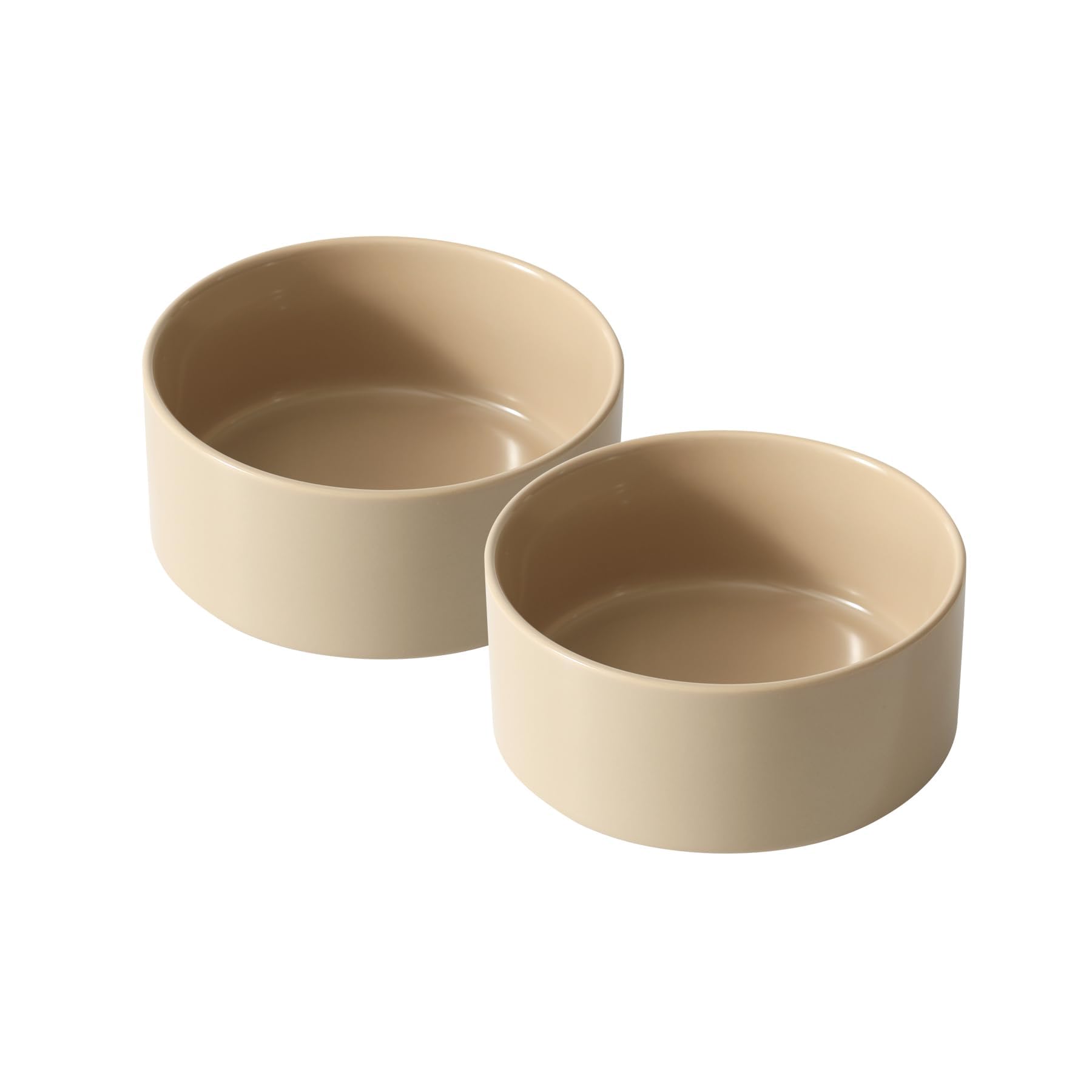 Havniva Ceramic Dog Bowls, Dog Food and Water Bowl Set, Dog Water Bowl