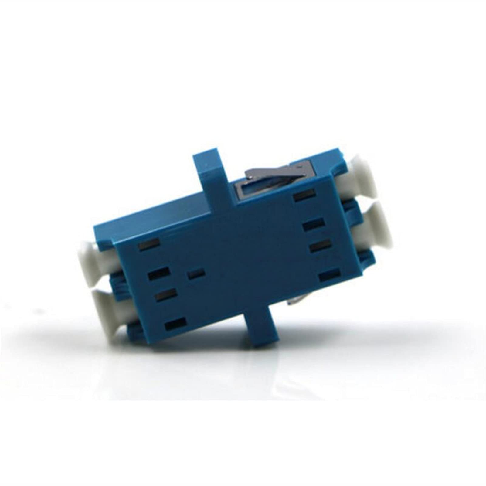 Accessoires de Fibre Optique 5 0PCS LC UPC Adaptateur de Fibre Optique en Plastique en Plastique Duplex Singlemode LC UPC Coupleur de Bride de Fibre Connecteur