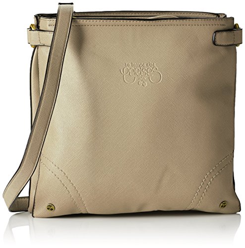 Le Temps des Cerises Atlantis 4 Porte Croise, Sac bandoulière - Beige , Taille Unique