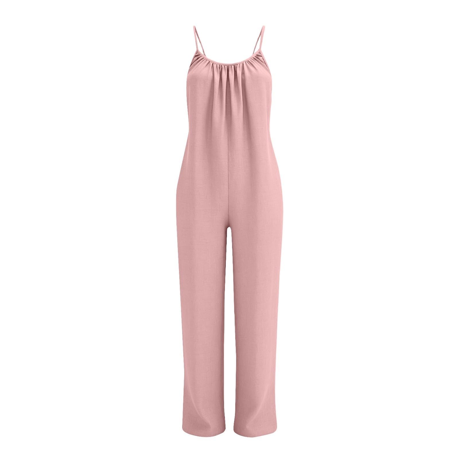 Combinaison élégante pour femme, bretelles spaghetti, dos nu, combinaison