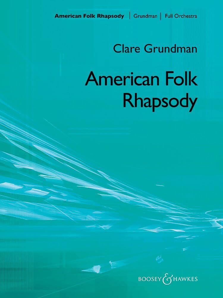 American Folk Rhapsody: score and parts. Partition et parties.
