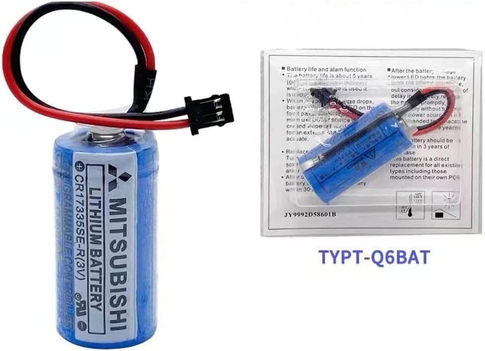 Miniatura 7 de CR17335SE-R Q6BAT PLC 1800mAh 3V batería de iones de litio para Mitsubishi Q25PRHCPU Q170HBATC QNS FANUC System