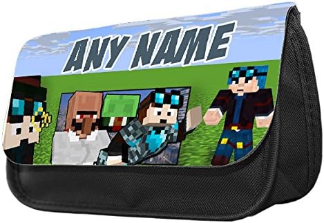 Hiros®Personalize DR TRAYAURUS AND DANTDM Pencil Case,The Stylish Pouch,Grab Your Unique Handbag & Stand Out From The Crowd,pencil case,make up case,back to school gift,Travel Wash Bag,Cosmetics Pouch Organizer Toiletry Purse Pencil Case Wallet.Chris
