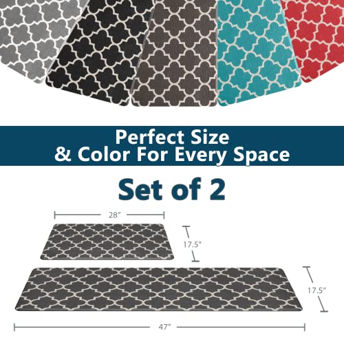 Comfilife Kitchen Mats For Floor (2 Pcs) – Cushioned Anti Fatigue Kitchen Rug For Comfortable Standing – Waterproof, Easy Clean thumb #4