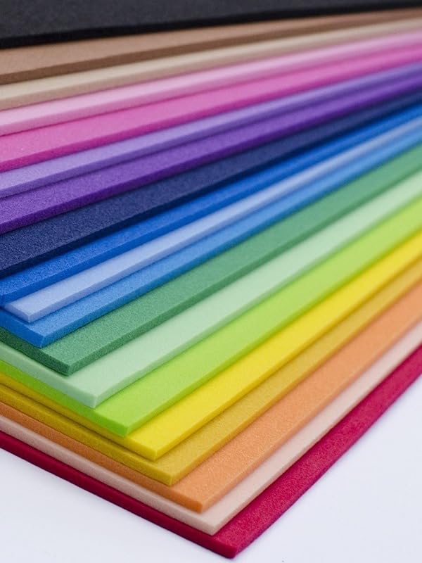 Foamy Fomy Distintos Colores Surtidos Tamaño Carta 20 Hojas