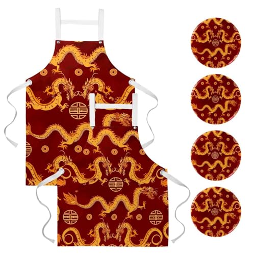 Tablier de serveuse pour bistrot bar et nettoyage de la maison