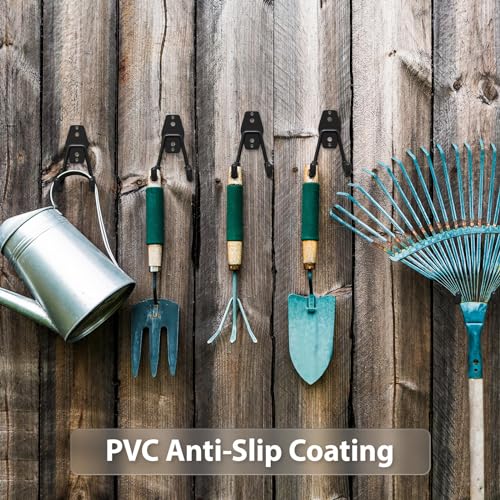 Garage-Hooks-Heavy-Duty8-Pack-45x275-in-U-Hook-SmallThicken-Bold-Wall-Mount-Garage-Storage-Hook-for-Organizing-ToolsLaddersBikesHoseBulk-Items