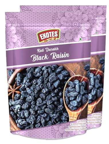 Exotes Dried Black Grapes -400g (2*200g) (B0B49ZF8Z4) Amazon Price History, Amazon Price Tracker