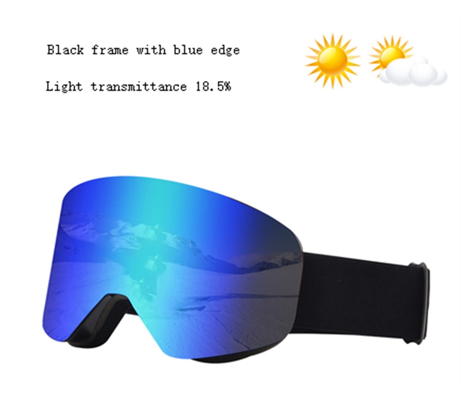 Lunettes de Ski Double Couche antibuée et étanche pouvant Bloquer Les ultraviolets Lunettes de Ski d'hiver en Plein air pour Hommes et Femmes Disponibles