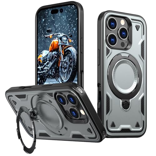 Coque iPhone 16 Pro support magnétique contre les chutes et chocs