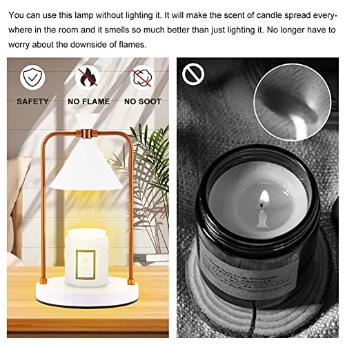 Candle Warmer Lamp | Candle Warmer Lamp With Timer And Dimmer | Electric Candle Melter Compatible With Small And Large Jar Candles | Gift For Home Room Bedroom Living Room Decor #TOP3
