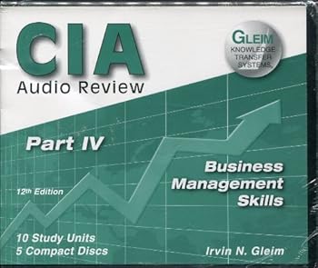 Unknown Binding Business Management Skills Part 4; 12th Edition (5 CDs) (CIA Audio Review) Book
