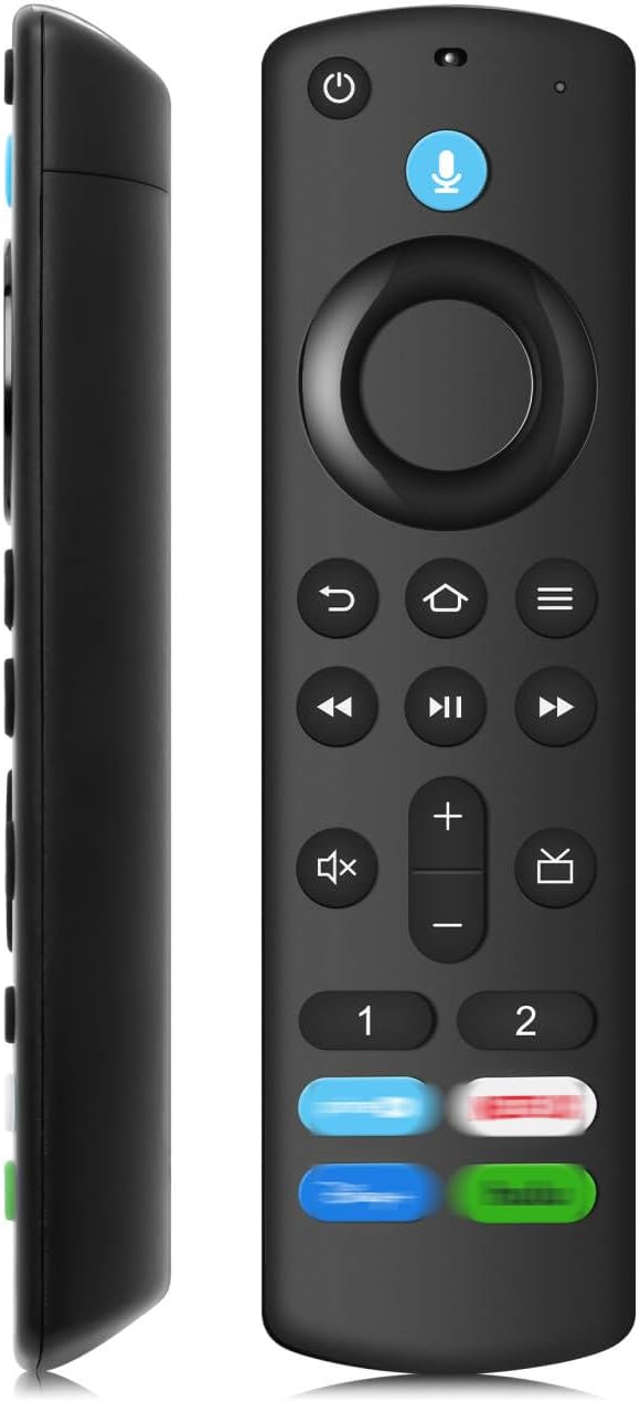 Télécommande de rechange pour toutes les séries Fire, télécommande pour clé TV (HD, 4K, 4K
