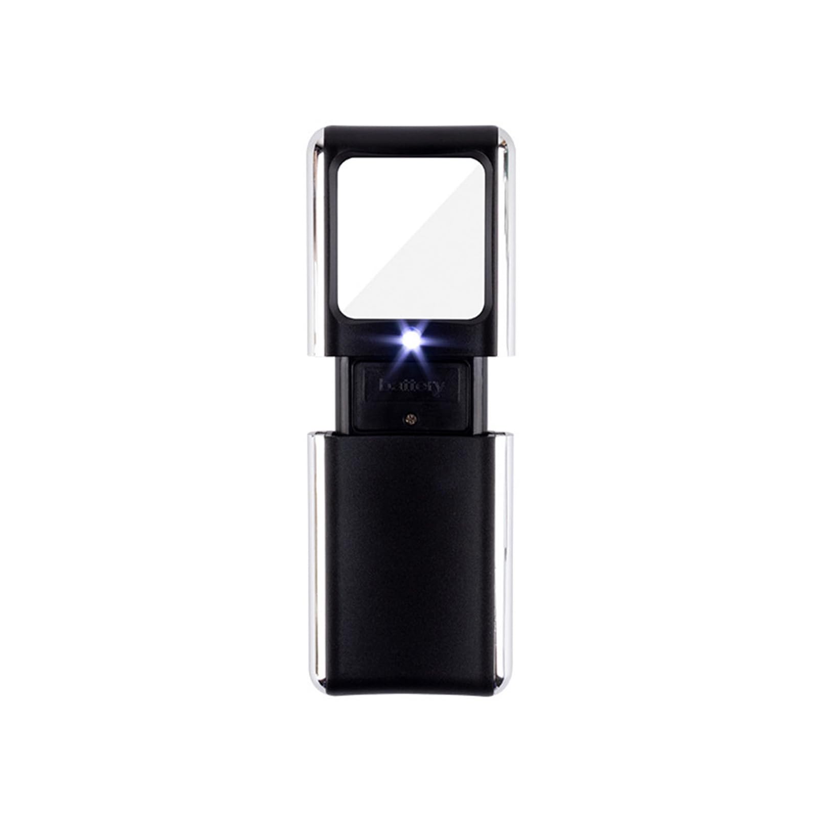 Portable LED Handheld Magnifier for Jewelry Inspection & Reading Dense Lighted Enlarger