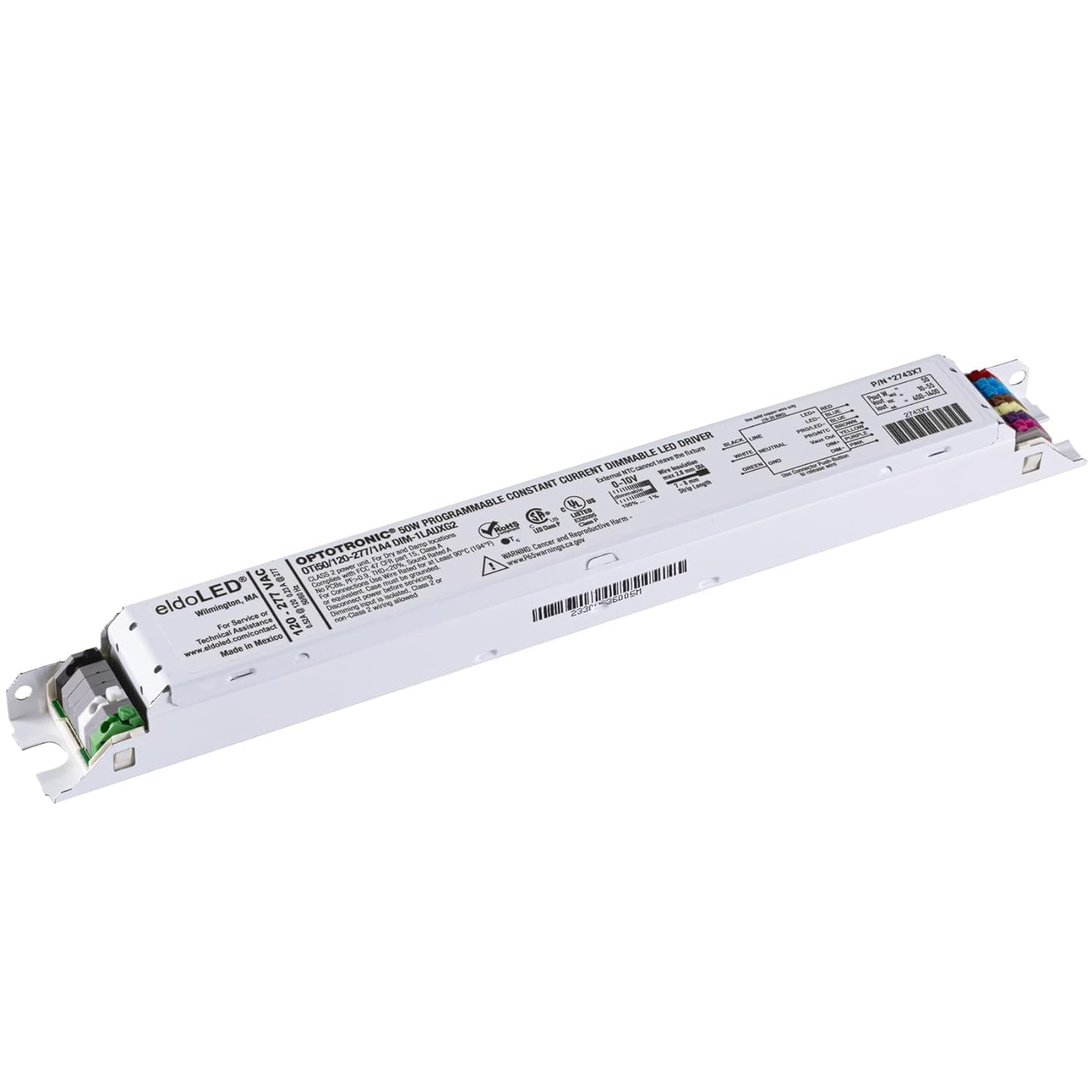 eldoLED *2743X7 OPTOTRONIC 50W Constant Current 0-10V