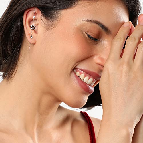 Image of SOHI Designer Cuff Earrings for women & girls, cute earrings for girls, fancy earrings for women stylish, fashion jewellery for women, Light Weight stylish, Cuff Earring, One Ear Cuff, Ear wire
