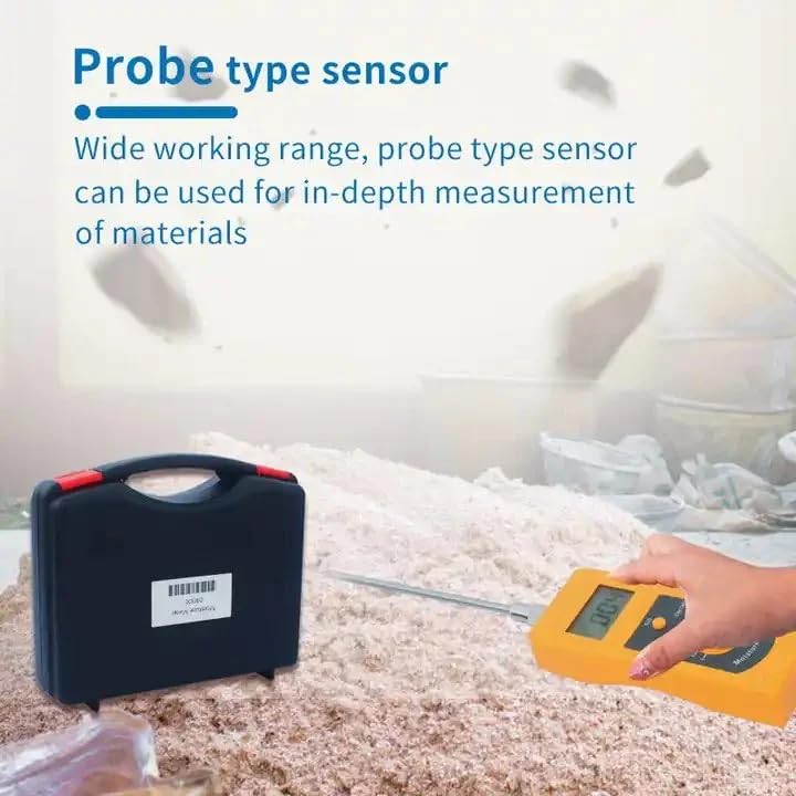 Image of LABART DM300 High Frequency Moisture Meter for Measuring Moisture Content of Soil, Silver Sand, Chemical Combination Powder, Coal Powder