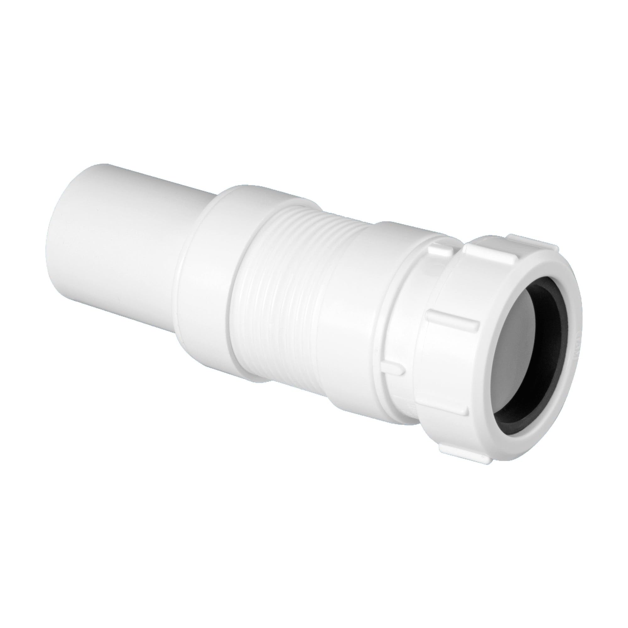 McAlpine MINIFLEX-5 1.5" Universal Compression Connection x 1.5" Plain Spigot Short Miniflex Flexible Connectors