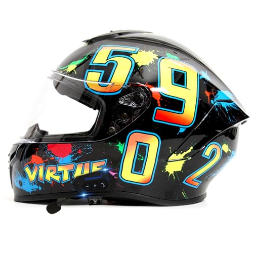 Casque intégral de moto Bluetooth pour vos trajets quotidiens et balades
