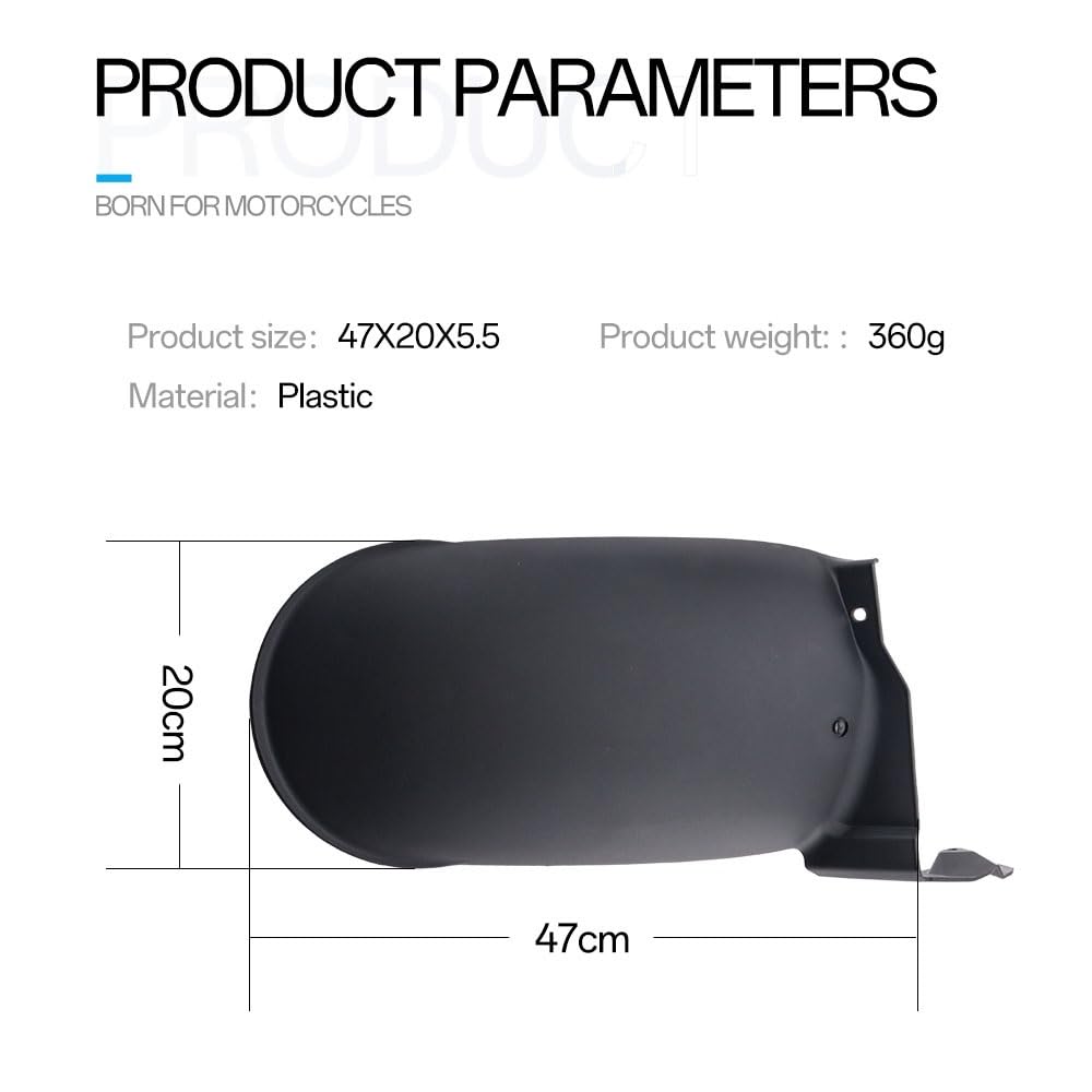 Parafango Moto Per Copertura Posteriore Per VOGE SR4MAX SR4 MAX Estendi Accessori ABS Antispruzzo