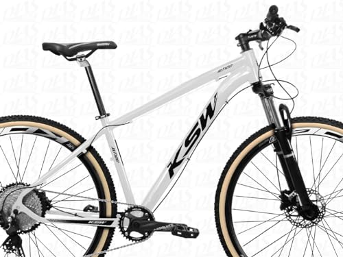 bicicleta Aro 29 KSW XLT 100 em Aluminio 1x12v Pedivela Single coroa Unica Catraca Cassete 11/50 Den