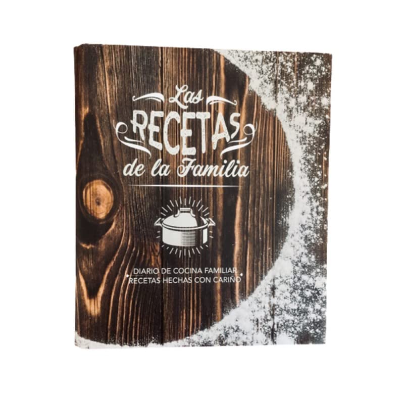 Album recetas de la familia vintage   recetario libreta de comidas caseras