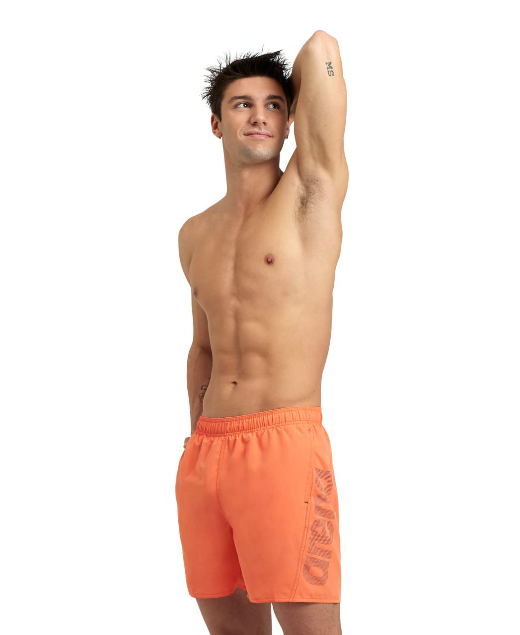 international  Men's  Fundatals Logo R Beach Boxer, Football by Arena in Size L, Sports Direct