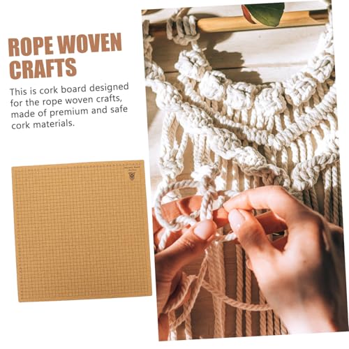 Accessoire création macramé avec planche liège pour offrir un kit DIY - 4