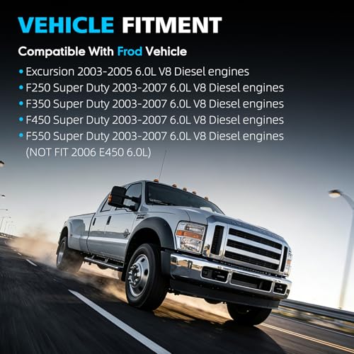 Image of FD4616 Fuel Filter and FL2016 Oil Filter Compatible with 2003-2007 Ford F250 F350 F450 F550 Super Duty 6.0L 2003-2005 Excursion 6.0L 3C3Z-9N184-CA 3C3Z-6731-AA FD4604