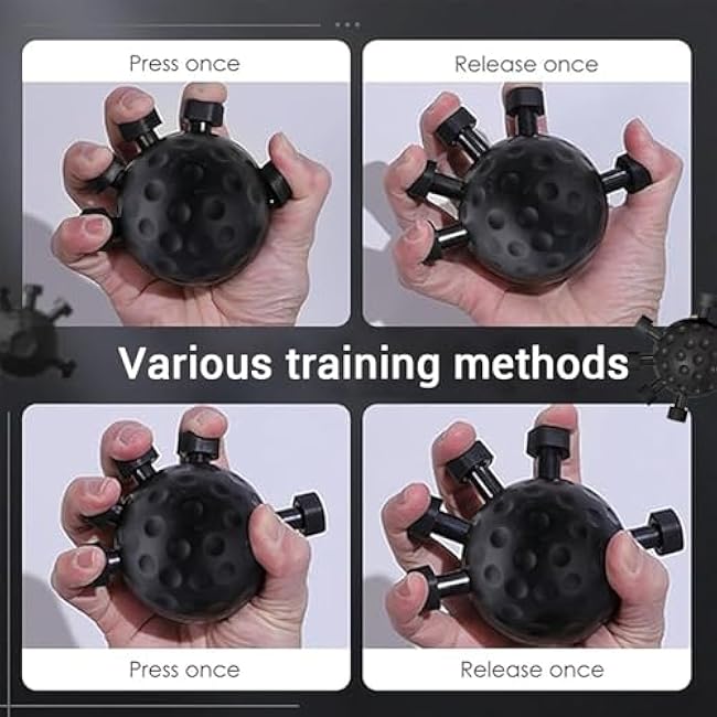 Finger Grip Strengthener Hand Grip Strengthener Finger Exerciser Finger Grip Strength Trainer Finger Exercise Gripper Tool Finger Exerciser Gripper