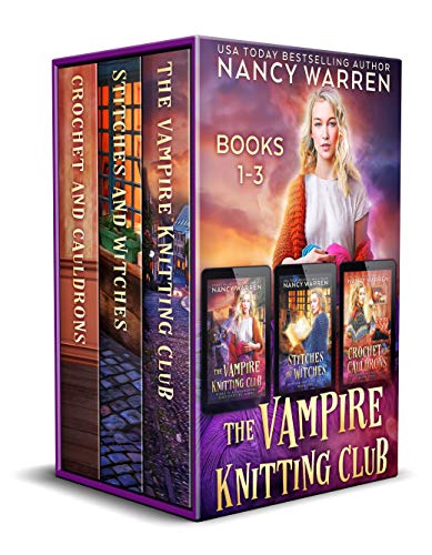 Vampire Knitting Club Boxed Set Books 1-3: Paranormal Cozy Mystery