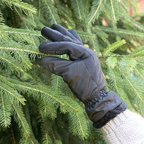 Isotoner Womens Recycled Sleekheat Stretch Chevron Quilted Smartdri Cold Weather Glove, Touchscreen Capable #TOP4