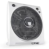 GITTER FÜR ZIRKULATION: Das oszillierende Lüftungsgitter kann auf Wunsch eingeschaltet werden. So erreicht die Kühlung jede Ecke des Raumes.