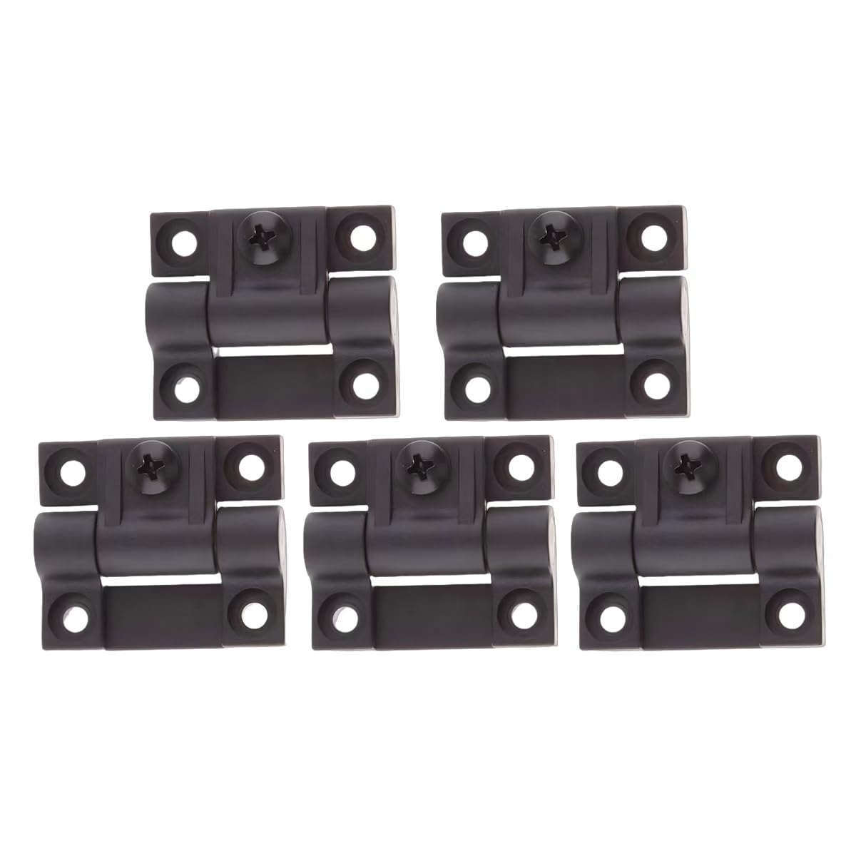 Pofet Black 5Pcs Torque Hinge Position Control Replacement For Southco E6-10-301-20 ,Zinc Alloy Adjusts Shaft Torque Middle Shaft Adjustable Torque Friction Resistance