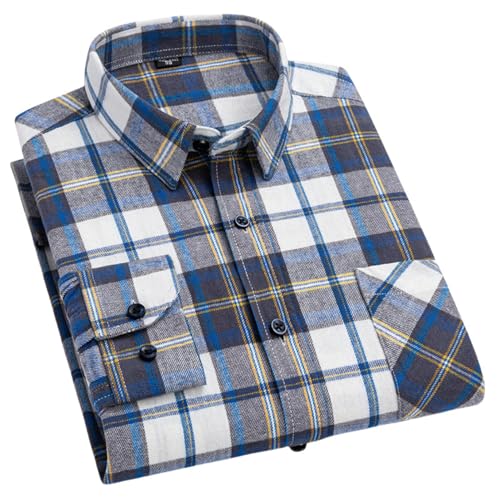 Chemise en flanelle homme manches longues douceur coton inspiré
